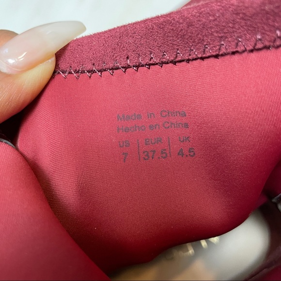 ALDO | Red Booties Size 7 - Picture 5 of 5